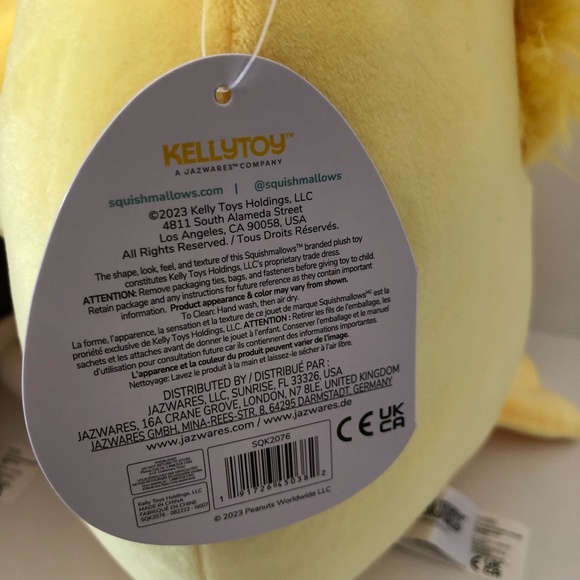 Squishmallows Valentine's Day SNOOPY WOODSTOCK Peanuts 8" Plush Stuffed Animals - Picture 5 of 12